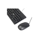 Kit Teclado e Mouse com Fio