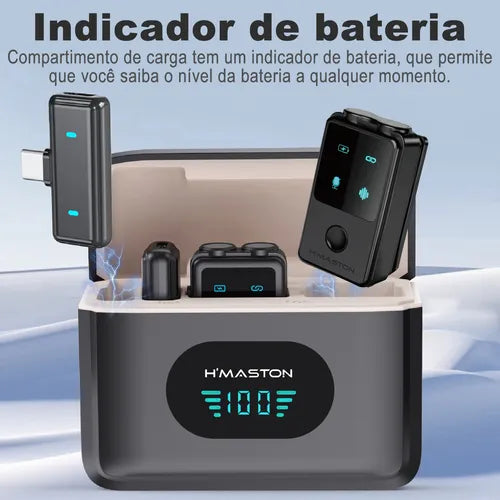 Microfone H’Maston DualConnect