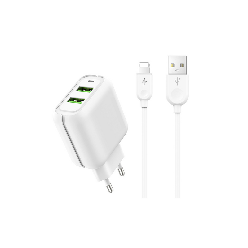 Carregador USB p/ Lightning 20W - PowerLink