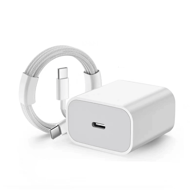 Carregador 15 Pro Max 35w USB Power Adapter USB-c to USB-c Cable