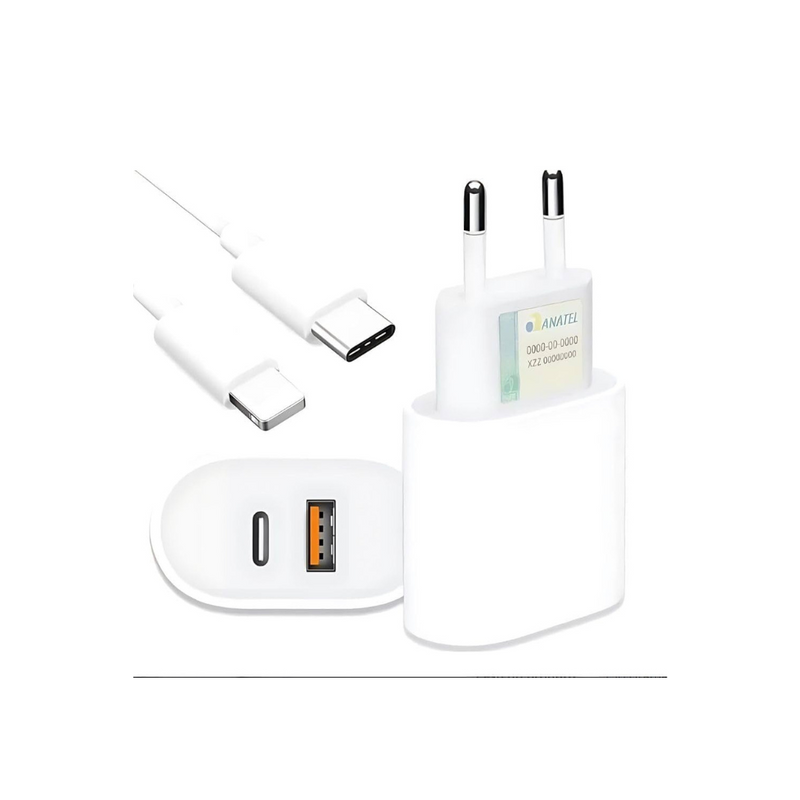 Carregador USB p/ Tipo C 30W - PowerLink C
