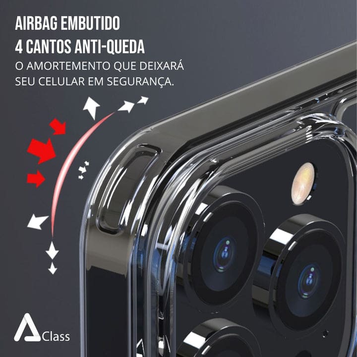 Case De Vidro Temperado Transparente - HD Glass