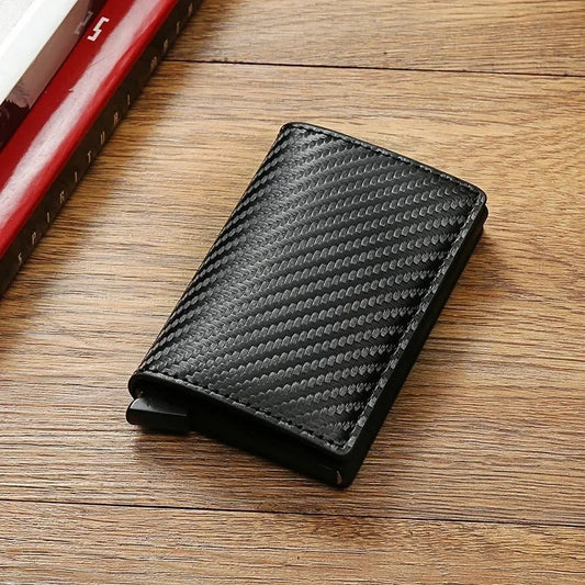 Carteira Slim Efeito Fibra de Carbono Rift Card